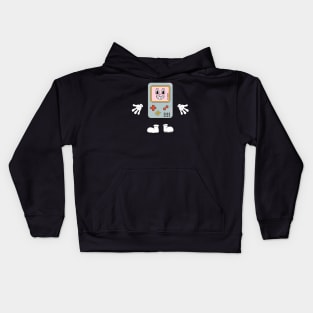 Retro Gameboy Beam Face Kids Hoodie